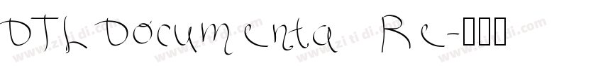 DTL Documenta   Re字体转换